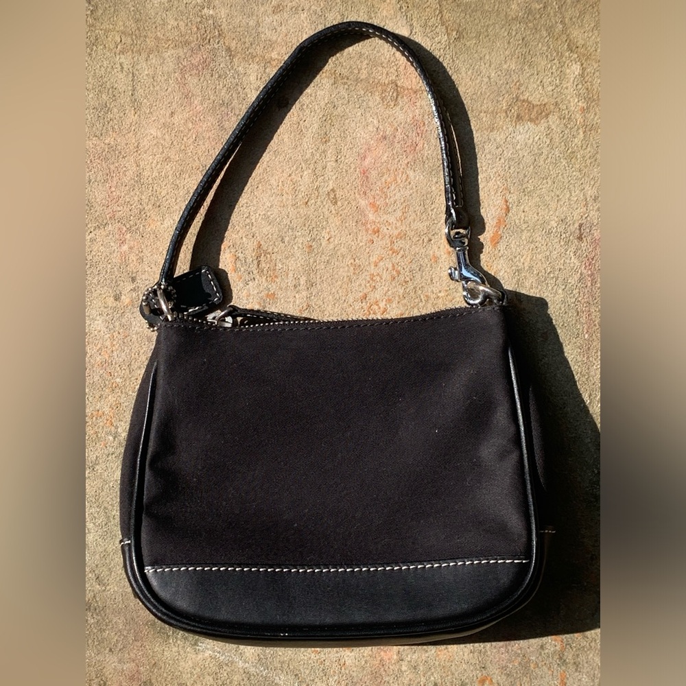 coach bag vintage black